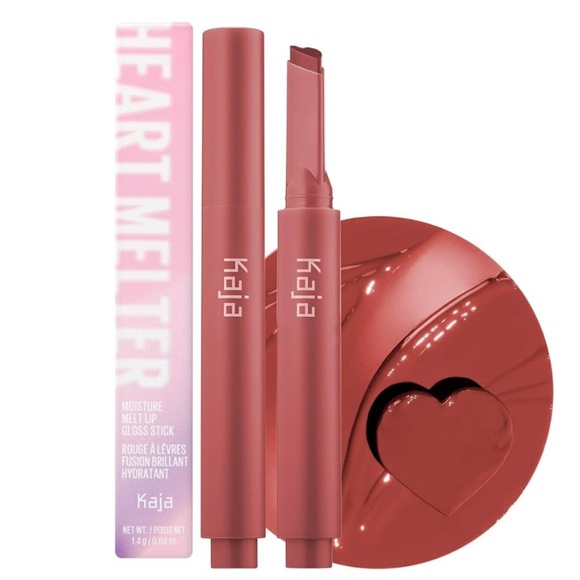 Kaja Other - Kaja Lip Gloss - Heart Melter High Shine Glossy Finish | 05 Hunny Bun, 0.04 Oz